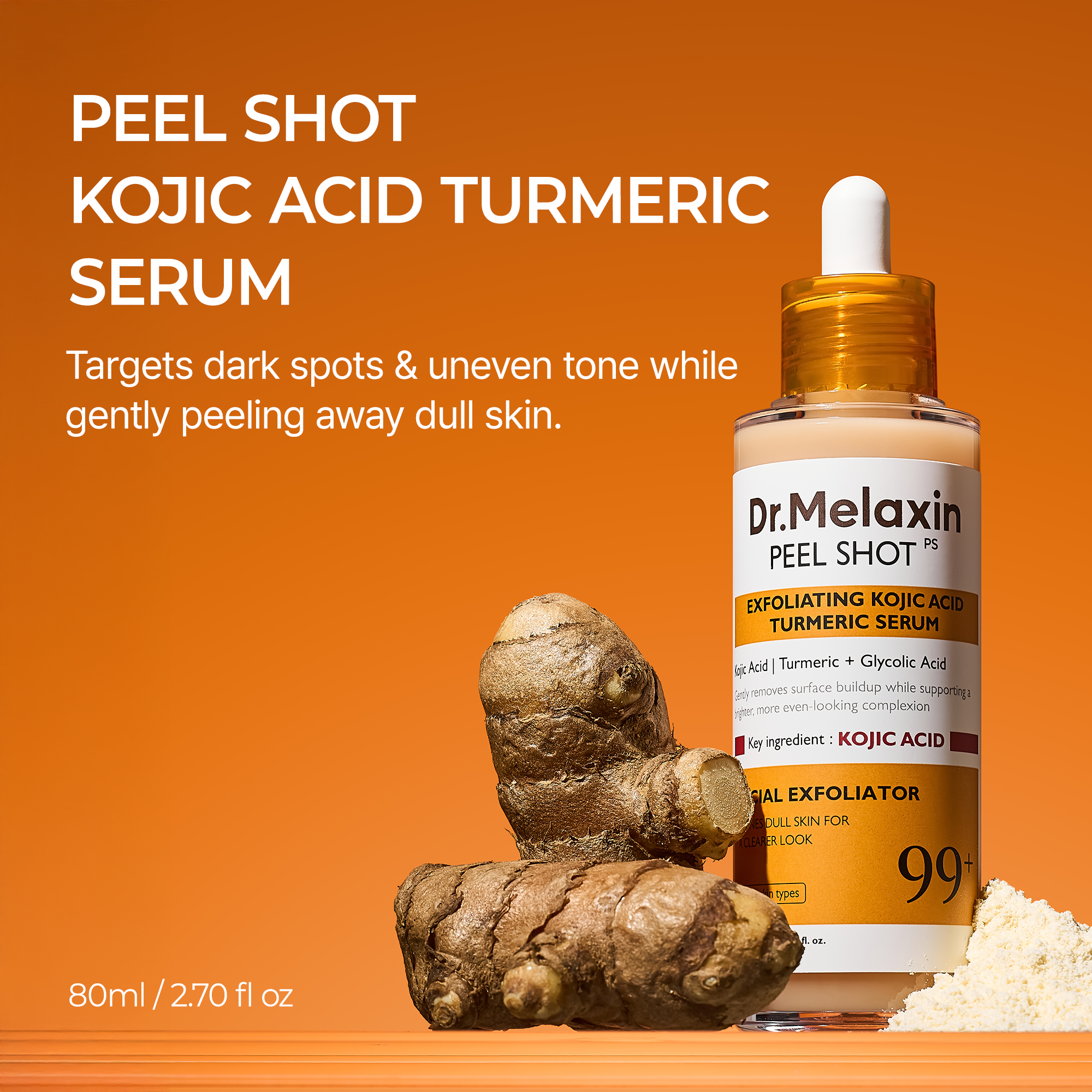 Alternative view of Peel Shot Kojic Acid Turmeric Serum
